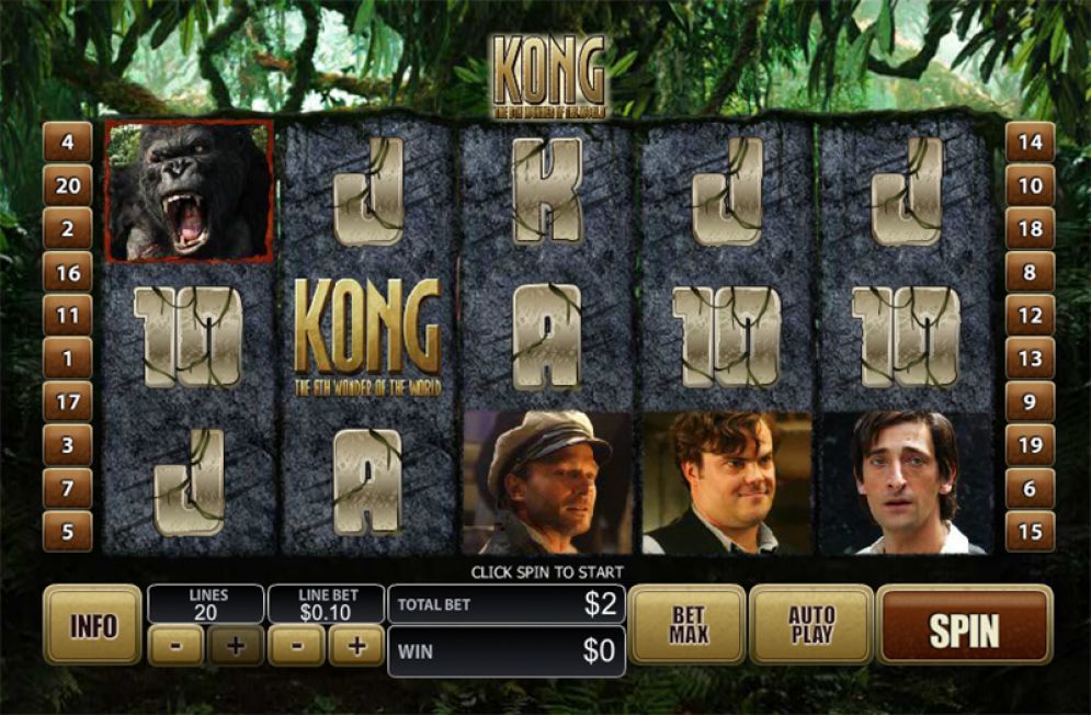 Free king kong slot machine